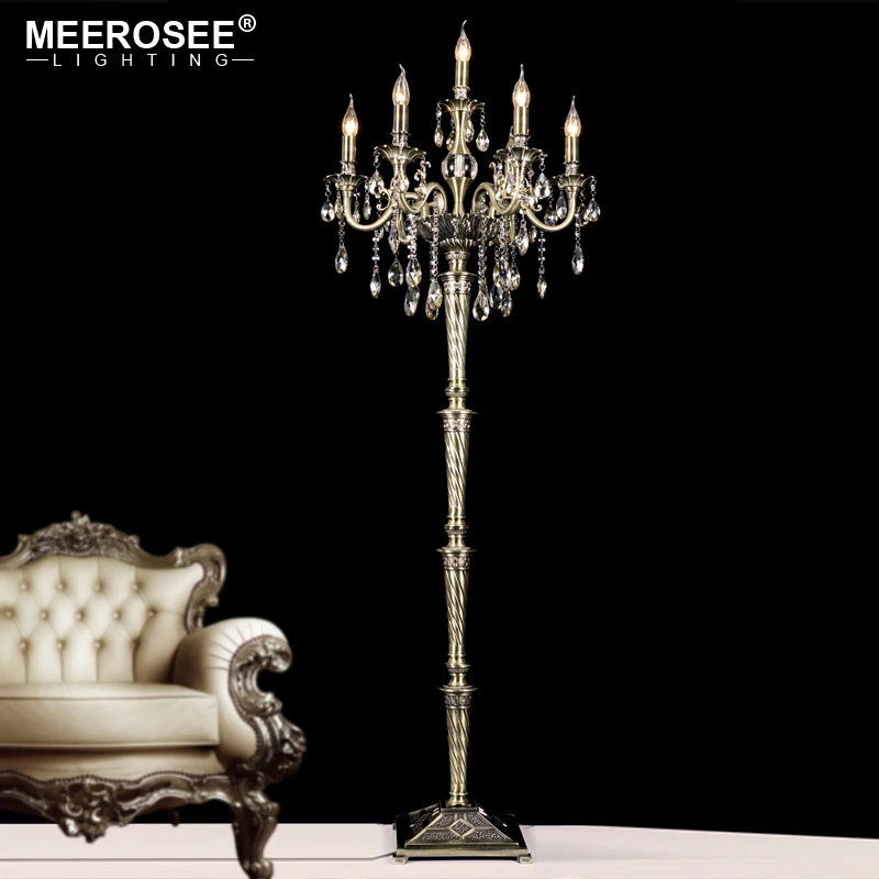 Vintage Crystal Floor Lamp New Arrival Floor Standing light Fixture Crystal Lamparas for Living room Bedroom Reading room Lustre
Vintage Crystal Floor Lamp New Arrival Floor Standing light Fixture Crystal Lamparas for Living room Bedroom Reading room Lustre