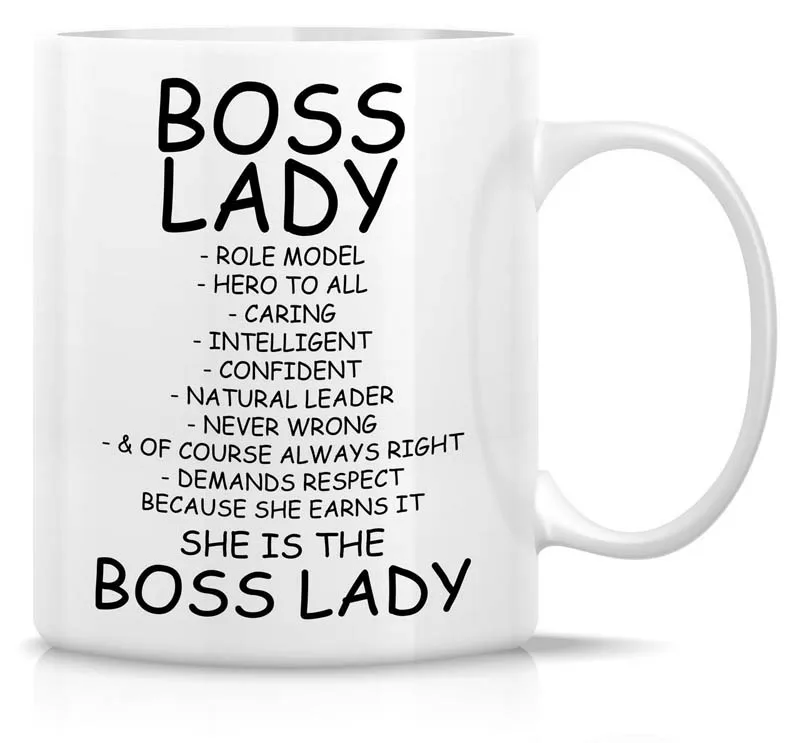 Funny Mug - Boss Lady Role Model Caring Description 11 Oz Ceramic Coffee Mugs - Funny, Sarcasm, Motivational, Inspirational bir
Funny Mug - Boss Lady Role Model Caring Description 11 Oz Ceramic Coffee Mugs - Funny, Sarcasm, Motivational, Inspirational bir