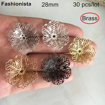 30 Pcs -28mm Filigree Flower Brass Bead Caps,Bowl Shape Flower Bead Cap,6 Petal Brass Flowers,Metal Filigree Jewelry Supplies
30 Pcs -28mm Filigree Flower Brass Bead Caps,Bowl Shape Flower Bead Cap,6 Petal Brass Flowers,Metal Filigree Jewelry Supplies