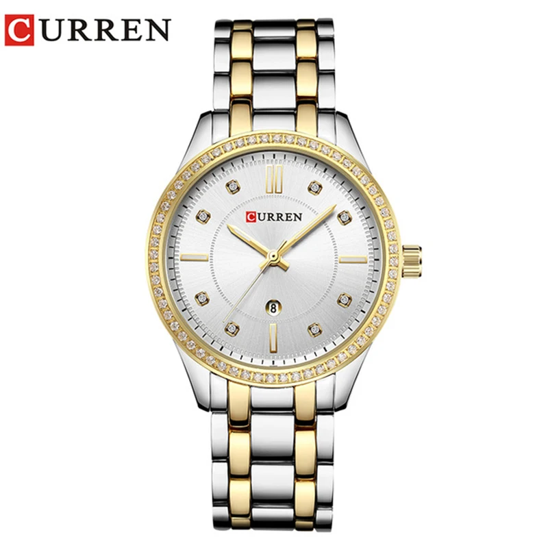 CURREN 9010 Luxury Fashion Women's Watches Quartz Watch Bracelet Auto Date Wristwatches Stainless Steel Bracelet Women Watch
CURREN 9010 Luxury Fashion Women's Watches Quartz Watch Bracelet Auto Date Wristwatches Stainless Steel Bracelet Women Watch