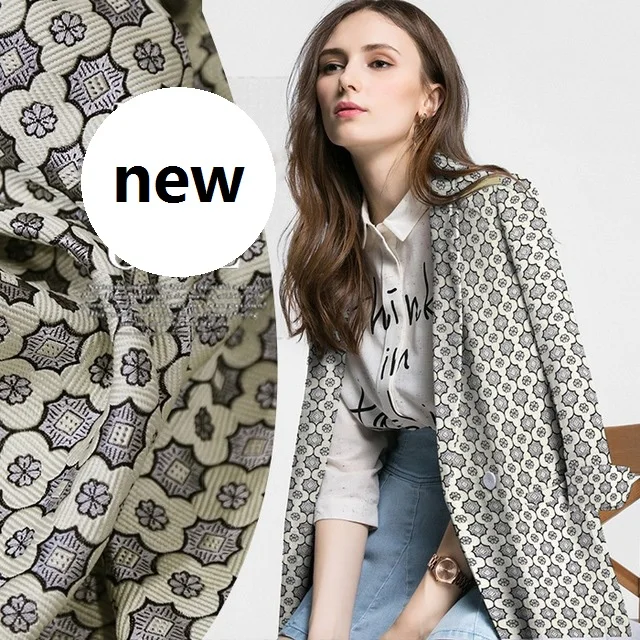 2016 new French brand floral jacquard fashion dress skirt jacket coat fabric material
2016 new French brand floral jacquard fashion dress skirt jacket coat fabric material