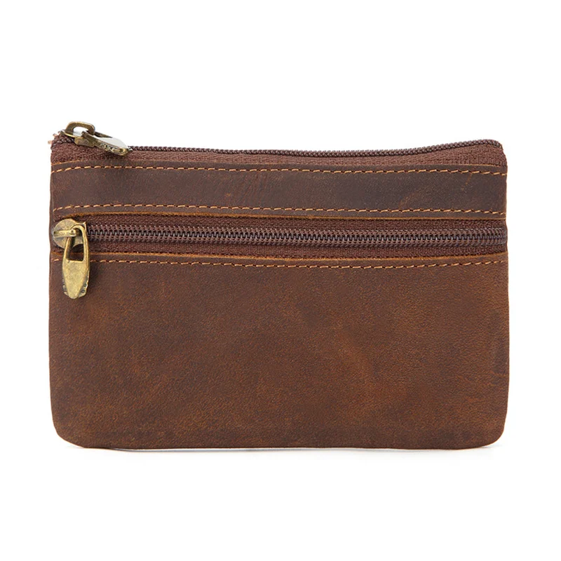 Cowhide Genuine Leather Men Women Coin key Purse Women Small Wallet Change Mini Double Zipper Money Bags Pocket Wallets Holder
Cowhide Genuine Leather Men Women Coin key Purse Women Small Wallet Change Mini Double Zipper Money Bags Pocket Wallets Holder