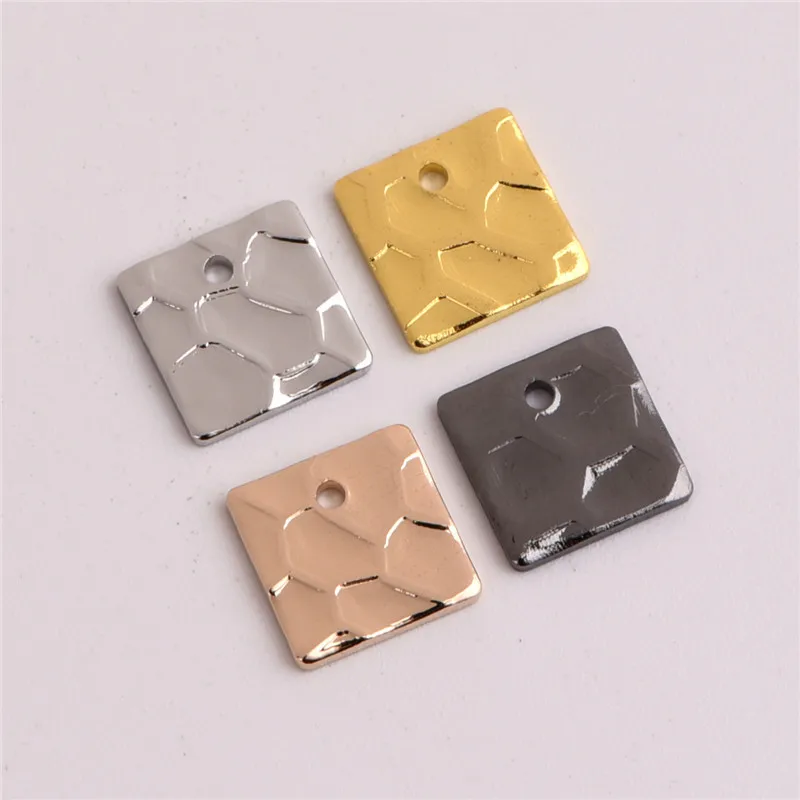 8mm 50pcs Copper Material Silver gold small Square charms for necklaces Pendant for Handmade DIY
8mm 50pcs Copper Material Silver gold small Square charms for necklaces Pendant for Handmade DIY