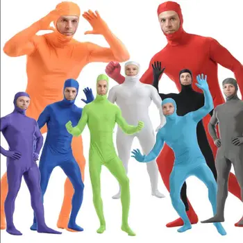 Multicolor Spandex Zentai Costume Party Stage Performance Conjoined Suit
Multicolor Spandex Zentai Costume Party Stage Performance Conjoined Suit