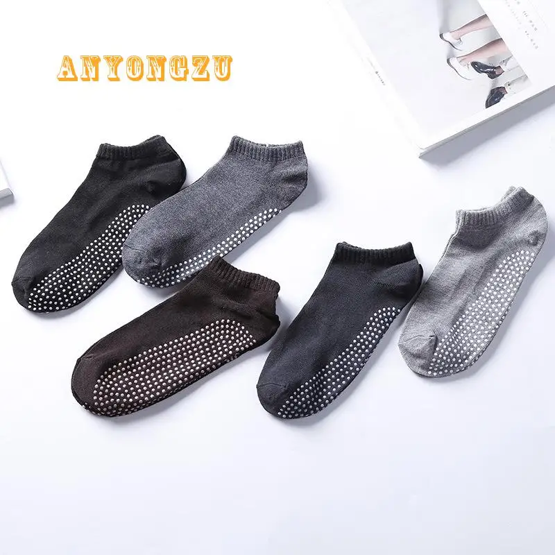 Anti Slip Sole Silica Gel Men Socks Pure Cotton Absorb Sweat Breathe Freely High Quality Men' Floor Socks 12pair/lot
Anti Slip Sole Silica Gel Men Socks Pure Cotton Absorb Sweat Breathe Freely High Quality Men' Floor Socks 12pair/lot