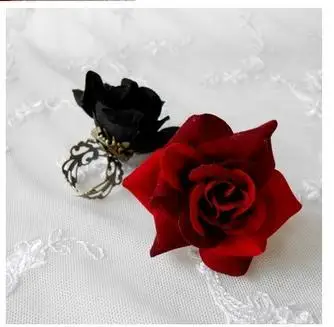 Rose flower ring rose fashion ring finger ring female for Lolita princess dress jewelry
Rose flower ring rose fashion ring finger ring female for Lolita princess dress jewelry