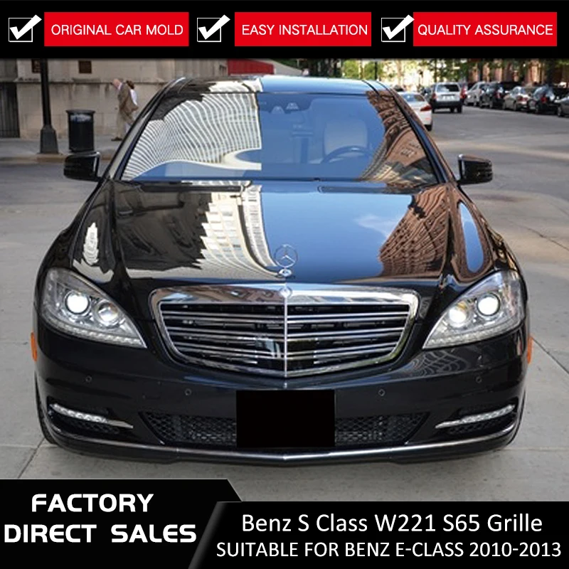 W221 modified grille Front Grille For Mercedes Benz W221 S-Class S63 S65 2010-2013 Style Bumper Insert
W221 modified grille Front Grille For Mercedes Benz W221 S-Class S63 S65 2010-2013 Style Bumper Insert