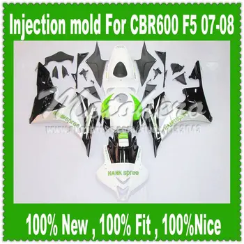 For HONDA F5 CBR600RR 07 08 CBR 600 600RR Injection CBR600 RR CBR600F5 07-08 White Black Qe3255f F5 2007 2008 Fairing
For HONDA F5 CBR600RR 07 08 CBR 600 600RR Injection CBR600 RR CBR600F5 07-08 White Black Qe3255f F5 2007 2008 Fairing