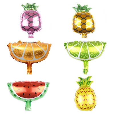 Lucky 10pcs/lot Mini Size Fruit Foil Air Balloons Pineapple Watermelon Lemon Orange Birthday Party Supplies Decoration Globos
Lucky 10pcs/lot Mini Size Fruit Foil Air Balloons Pineapple Watermelon Lemon Orange Birthday Party Supplies Decoration Globos