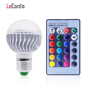 Hot E27 RGB Led Bulb 3W 5W 16 Color Changing Magic Led Night Light Bulb Lamp Dimmable Stage Light 85-265V 110V/Remote Control
Hot E27 RGB Led Bulb 3W 5W 16 Color Changing Magic Led Night Light Bulb Lamp Dimmable Stage Light 85-265V 110V/Remote Control