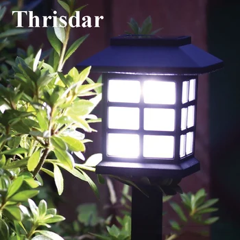 Thrisdar 4PCS Palace Lantern Solar Garden Stake Light Outdoor Patio Deck Yard Step Fence Driveway Lawn Spike Spotlight
Thrisdar 4PCS Palace Lantern Solar Garden Stake Light Outdoor Patio Deck Yard Step Fence Driveway Lawn Spike Spotlight