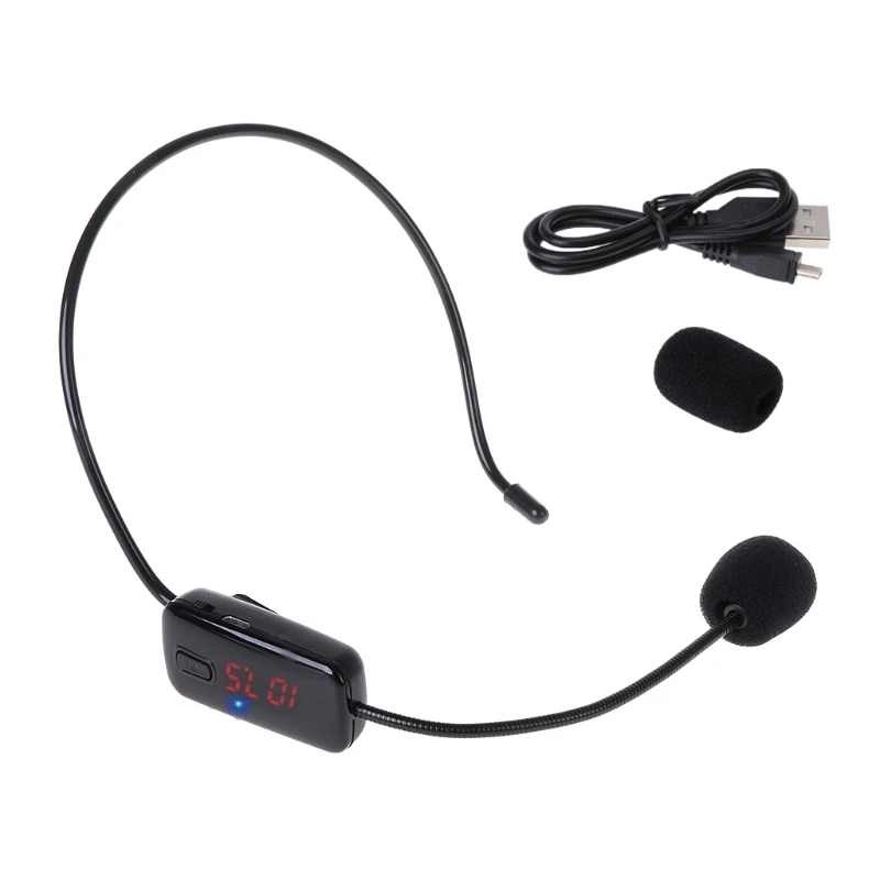 New 2018 FM Wireless Microphone Headset Megaphone Radio Mic for Loudspeaker Teaching
New 2018 FM Wireless Microphone Headset Megaphone Radio Mic for Loudspeaker Teaching