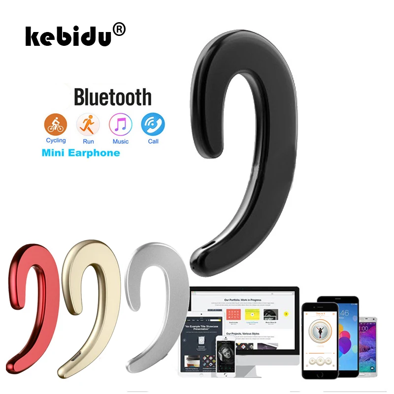 kebidu Bone Conduction earphone Wireless Bluetooth 4.2 Sports Stereo Headset for laptop Tablet for xiaomi for iphone 7 8 X
kebidu Bone Conduction earphone Wireless Bluetooth 4.2 Sports Stereo Headset for laptop Tablet for xiaomi for iphone 7 8 X