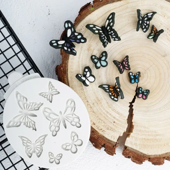 Butterfly Silicone Mold Fondant Mould Cake Decorating Tools Chocolate Gumpaste Mold Sugarcraft Kitchen Accessories
Butterfly Silicone Mold Fondant Mould Cake Decorating Tools Chocolate Gumpaste Mold Sugarcraft Kitchen Accessories