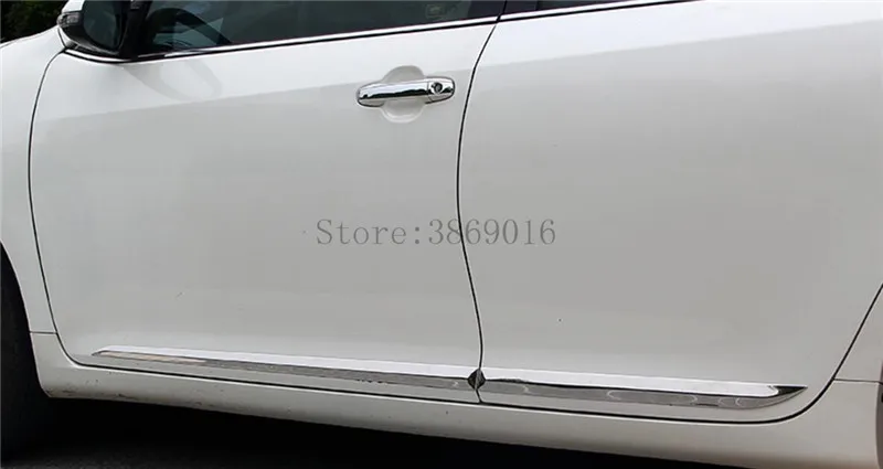 Stainless Steel Body Side Door Molding Line Cover Trim Garnish Fit Auto Body Trim Door Trim 4pcs For Toyota Camry XV50 2012-2017
Stainless Steel Body Side Door Molding Line Cover Trim Garnish Fit Auto Body Trim Door Trim 4pcs For Toyota Camry XV50 2012-2017