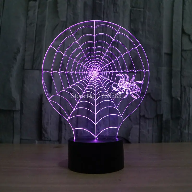 Color changing Flashing touch sensor control Spider web Arcylic 3D LED Night Light LED Cobweb USB table Lamp
Color changing Flashing touch sensor control Spider web Arcylic 3D LED Night Light LED Cobweb USB table Lamp