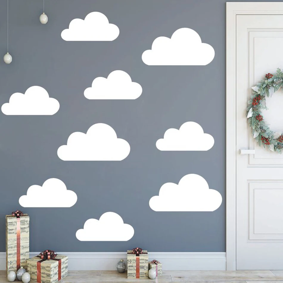 9pcs/set Large Size Clouds Wall Vinyl Decals Kids Baby Room Decoration Removable Clouds Wall Sticker Cloudy Murals Art AZ773
9pcs/set Large Size Clouds Wall Vinyl Decals Kids Baby Room Decoration Removable Clouds Wall Sticker Cloudy Murals Art AZ773