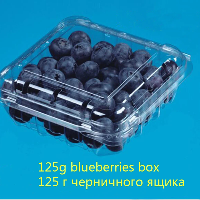 100 Pcs Transparent Color Food Grade PET 125g Loaded Blueberry Plastic Packaging Plastic Box Raspberry Gift Party Food Boxes
100 Pcs Transparent Color Food Grade PET 125g Loaded Blueberry Plastic Packaging Plastic Box Raspberry Gift Party Food Boxes