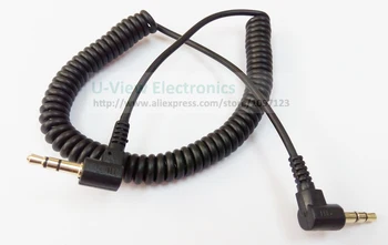 NCHTEK Dual Right Angled 90 Degree 3.5MM Stereo Audio Male to Male Audio Stretch Spring Shape Cable/Free Shipping/10PCS
NCHTEK Dual Right Angled 90 Degree 3.5MM Stereo Audio Male to Male Audio Stretch Spring Shape Cable/Free Shipping/10PCS
