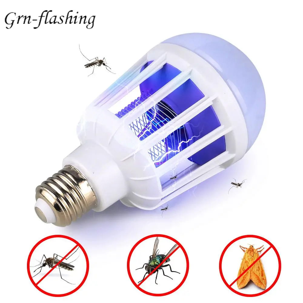 9W 15W E27 LED Bulb Mosquito Killer lamp Home summer Mosquito Moths Zapper Insect Killer indoor baby sleeping bedroom LED Light
9W 15W E27 LED Bulb Mosquito Killer lamp Home summer Mosquito Moths Zapper Insect Killer indoor baby sleeping bedroom LED Light