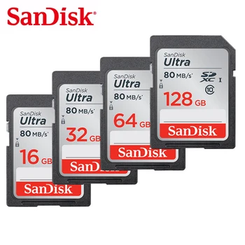 SanDisk Ultra SD Card 64GB 128GB SDXC Ultra Memory Card 32GB 16GB SDHC Camera SD Card USH-I Class10 For Full HD Recording 80MB/s
SanDisk Ultra SD Card 64GB 128GB SDXC Ultra Memory Card 32GB 16GB SDHC Camera SD Card USH-I Class10 For Full HD Recording 80MB/s