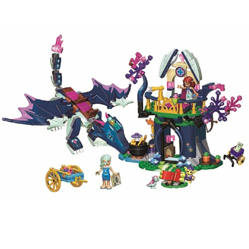 467Pcs 10697 Fairy Elf Dragon Rosalyn Healing Hideout Building Blocks Gift Toys Compatible Elves Sets 41187 Toys For Girls
467Pcs 10697 Fairy Elf Dragon Rosalyn Healing Hideout Building Blocks Gift Toys Compatible Elves Sets 41187 Toys For Girls