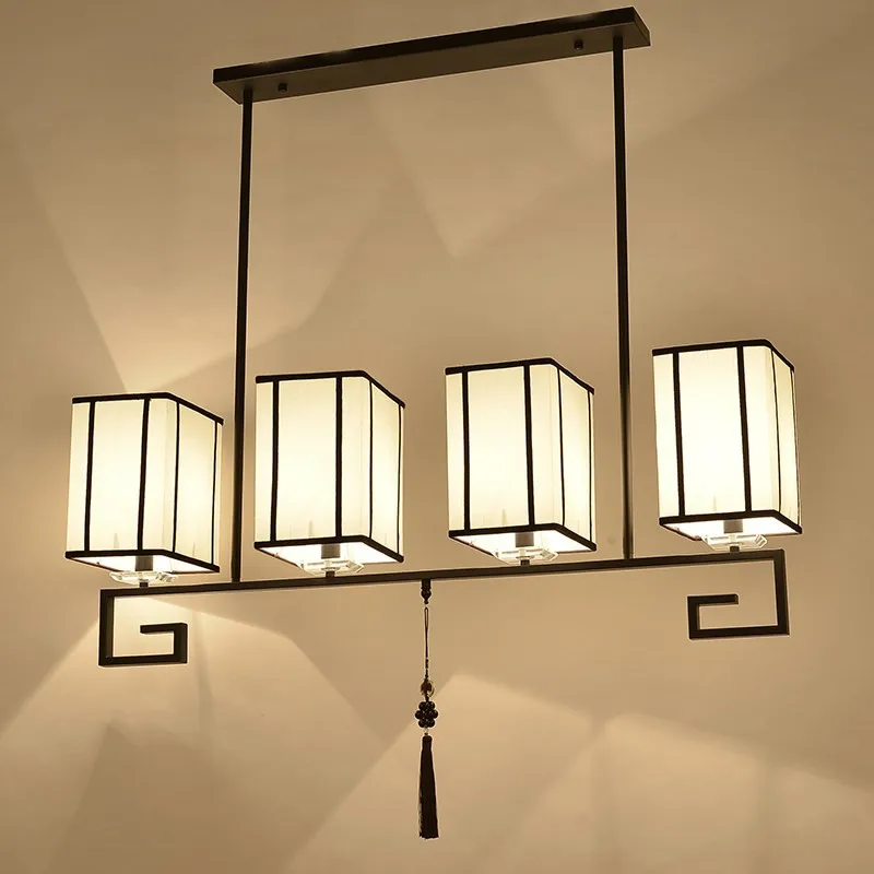 New Chinese pendant lights restaurant light living room lamp cloth fabric modern wrought iron antique creative light LU628 ZL451
New Chinese pendant lights restaurant light living room lamp cloth fabric modern wrought iron antique creative light LU628 ZL451