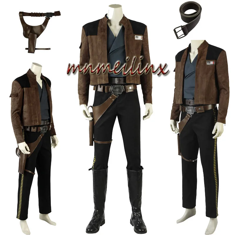 New Exclusive Star Wars Story Cosplay Solo Cosplay Costume Halloween Suit Shoes Accessories 
New Exclusive Star Wars Story Cosplay Solo Cosplay Costume Halloween Suit Shoes Accessories