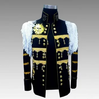 2019 new spot Republic of China warlord presidential uniform costume European and American style punk suit
2019 new spot Republic of China warlord presidential uniform costume European and American style punk suit