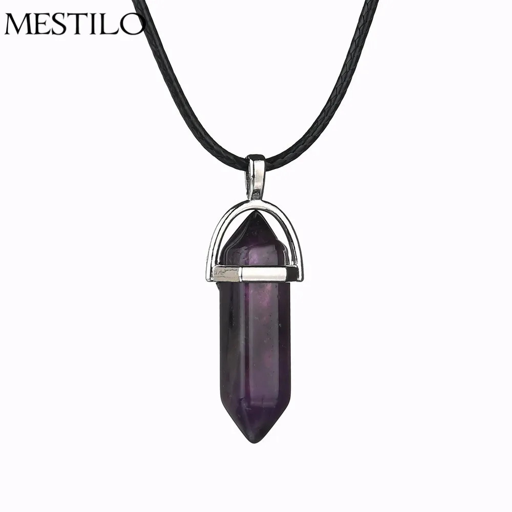 MESTILO New Natural Stone Opal Pendant For Women Bullet Shape Necklace Stone Crystal Choker Necklaces Gem Stone Vintage Rope
MESTILO New Natural Stone Opal Pendant For Women Bullet Shape Necklace Stone Crystal Choker Necklaces Gem Stone Vintage Rope