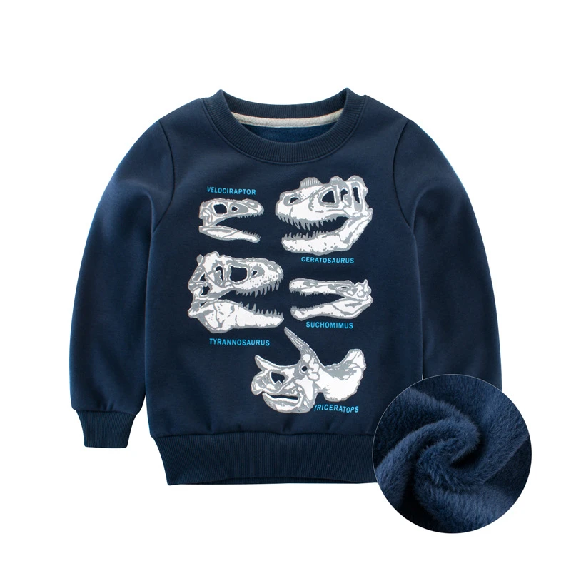 Winter Boys girls warm Sweater Baby Dinosaur Coat Thicken Plus Velvet Fleece Kids Cartoon dinosaur skull Outerwear clothing
Winter Boys girls warm Sweater Baby Dinosaur Coat Thicken Plus Velvet Fleece Kids Cartoon dinosaur skull Outerwear clothing