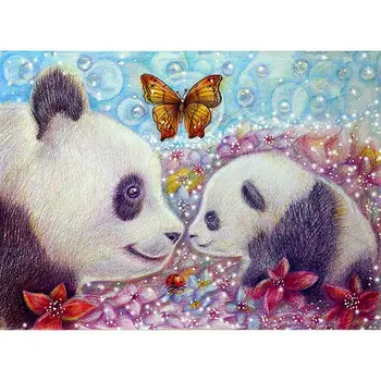 Full Square Animal Diamond Painting Panda Butterfly Diy 5d Diamond Embroidered Diamond Mosaic Wall Sticker Decoration Gift 
Full Square Animal Diamond Painting Panda Butterfly Diy 5d Diamond Embroidered Diamond Mosaic Wall Sticker Decoration Gift