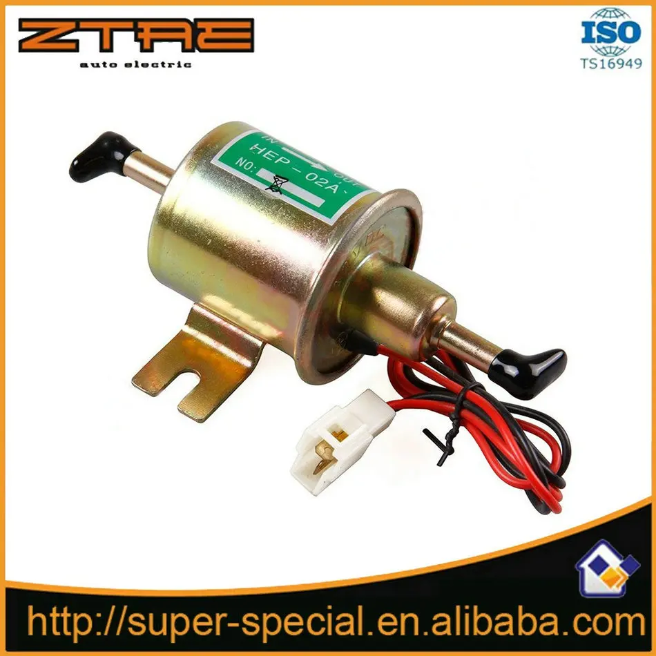 

12V Universal Gas Diesel Inline Low Pressure Car Electric Fuel Pump Oil For Diesel & Petrol Engines-D2TB HEP-02A