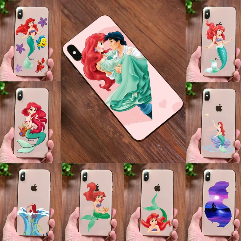 Little Mermaid Ariel's soft TPU phone case For iPhone 11Pro MAX X XR 6 7 8PLUS XS XS MAX 5 5S SE PLUS Case Cartoon Ariel Cover
Little Mermaid Ariel's soft TPU phone case For iPhone 11Pro MAX X XR 6 7 8PLUS XS XS MAX 5 5S SE PLUS Case Cartoon Ariel Cover