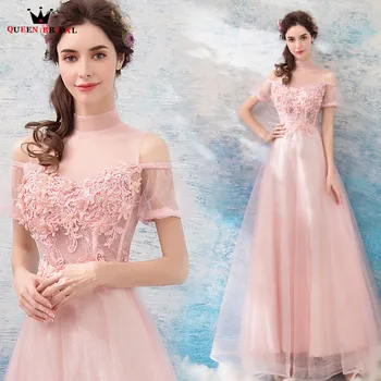 A-line Short Sleeve Lace Appliques Pink Elegant Formal Evening Dresses 2020 New Party Dress Evening Gowns Robe De Soiree NT79
A-line Short Sleeve Lace Appliques Pink Elegant Formal Evening Dresses 2020 New Party Dress Evening Gowns Robe De Soiree NT79