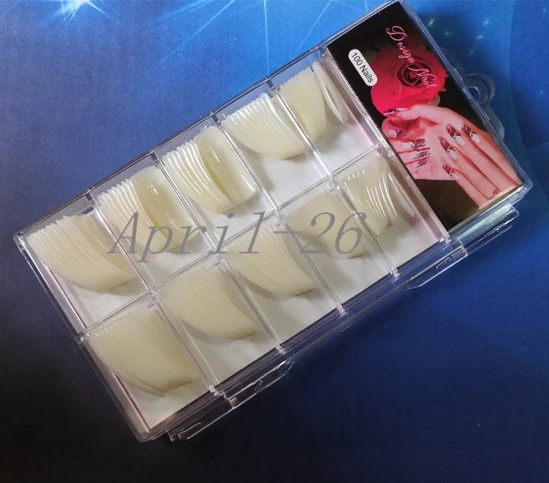 100pcs Box Package Clear Tips Half Cover Lady French False Nail Acrylic Finger UV Tools Natural Color
100pcs Box Package Clear Tips Half Cover Lady French False Nail Acrylic Finger UV Tools Natural Color