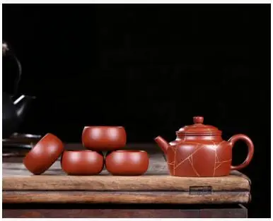 220cc famous handmade teapot mud ore vein lines de Zhong Zhu Da Hong Pao Kung Fu Tea Set Free shipping
220cc famous handmade teapot mud ore vein lines de Zhong Zhu Da Hong Pao Kung Fu Tea Set Free shipping