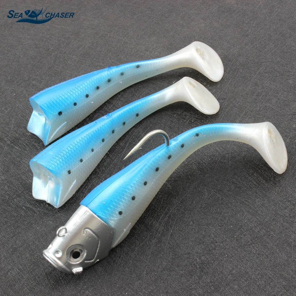 1pcs 17cm 300g overweight Big Size Simulate Fish Lure Deep Sea Fishing Lures Artificial Soft Bait 2 Alternate tail
1pcs 17cm 300g overweight Big Size Simulate Fish Lure Deep Sea Fishing Lures Artificial Soft Bait 2 Alternate tail