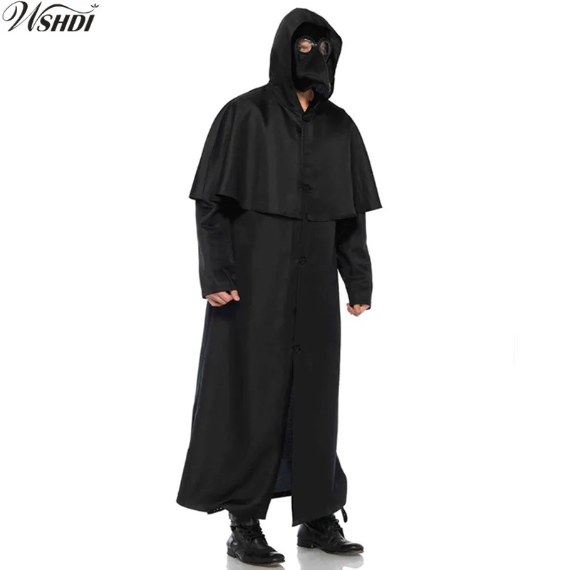 Vintage Medieval Renaissance Robe Monk Cowl Friar Clothing Priest Hooded Robe Cape Cosplay Costume Halloween Party Cloak
Vintage Medieval Renaissance Robe Monk Cowl Friar Clothing Priest Hooded Robe Cape Cosplay Costume Halloween Party Cloak