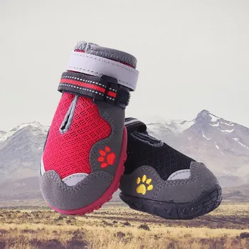 New 4pcs Pet Shoes Outdoor Sport Shoes Protect Not To Hurt Fashion Dogs Shoes for Large Dogs
New 4pcs Pet Shoes Outdoor Sport Shoes Protect Not To Hurt Fashion Dogs Shoes for Large Dogs