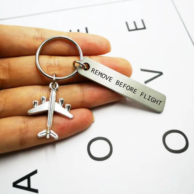 Remove Before Flight Key Chain for Motorcycles Cars Key Fobs Aircraft Pendant Keychain Jewelry Aviation Gift Keyrings for Unisex
Remove Before Flight Key Chain for Motorcycles Cars Key Fobs Aircraft Pendant Keychain Jewelry Aviation Gift Keyrings for Unisex