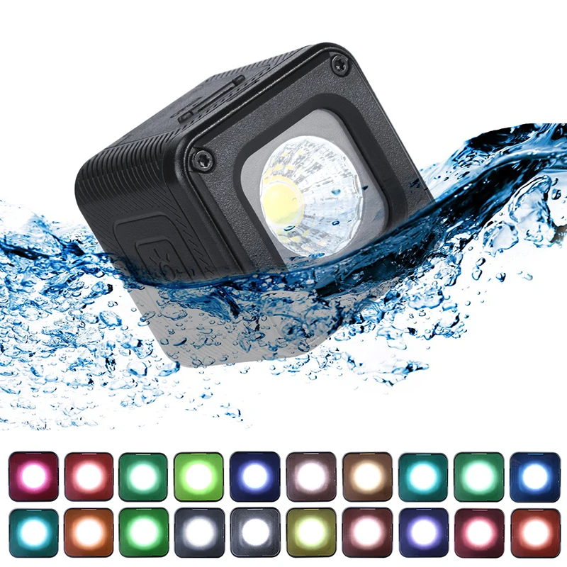 Ulanzi L1 Pro Versatile Mini Video LED Light Waterproof Lighting for DSLR Canon Sony A6400 Dji Osmo Action Pocket Gopro 7/6/5
Ulanzi L1 Pro Versatile Mini Video LED Light Waterproof Lighting for DSLR Canon Sony A6400 Dji Osmo Action Pocket Gopro 7/6/5