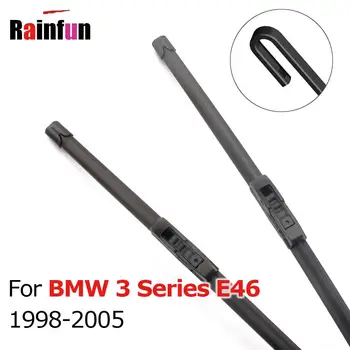 RAINFUN Wiper Blade for BMW 3 Series E46 Model Year 1998 to 2005 Car Windshield Wipers 22 + 20 inches 2pcs a set
RAINFUN Wiper Blade for BMW 3 Series E46 Model Year 1998 to 2005 Car Windshield Wipers 22 + 20 inches 2pcs a set