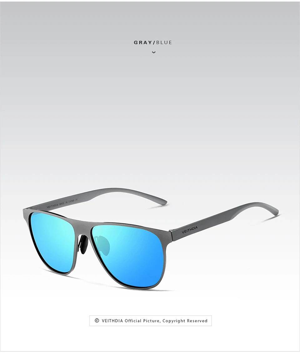 New VEITHDIA Brand Unisex Stainless Steel Sunglasses Polarized Eyewear Accessories Male Sun Glasses For Men/Women gafas VT3920 19