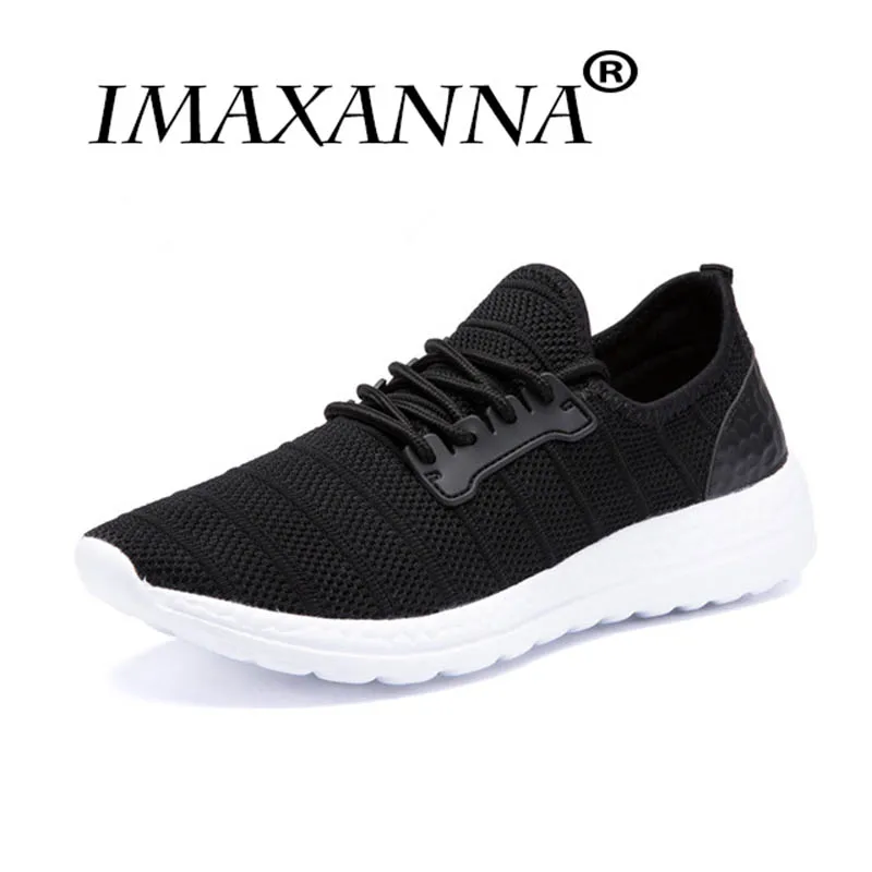 IMAXANNA Running Shoes For Female Male Comfortable Breathable Jogging Walking Shoes Black White Green Summer Sport Sneakers
IMAXANNA Running Shoes For Female Male Comfortable Breathable Jogging Walking Shoes Black White Green Summer Sport Sneakers