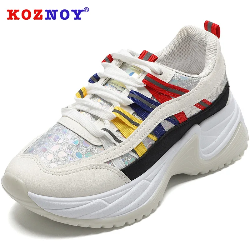 Koznoy Sneakers Women Autumn Thick Bottom Dropshipping Student Leisure Muffin Bottom Fashion Breathable Resistance Women Shoes
Koznoy Sneakers Women Autumn Thick Bottom Dropshipping Student Leisure Muffin Bottom Fashion Breathable Resistance Women Shoes
