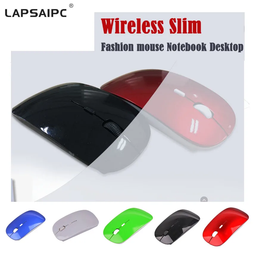 Lapsaipc Ultra Thin Usb Wireless Silent Mouse Slim Receiver for Android Tablet Apple Notebook PC laptop Power Switch Mouse
Lapsaipc Ultra Thin Usb Wireless Silent Mouse Slim Receiver for Android Tablet Apple Notebook PC laptop Power Switch Mouse