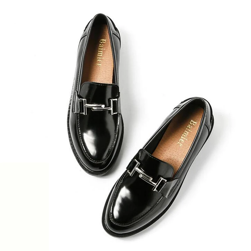 Fashion Patent Leather Shoes Woman Spring Autumn Slip On Casual Ladies Flats Shoes Round Toe Solid Lazy Women Loafers
Fashion Patent Leather Shoes Woman Spring Autumn Slip On Casual Ladies Flats Shoes Round Toe Solid Lazy Women Loafers
