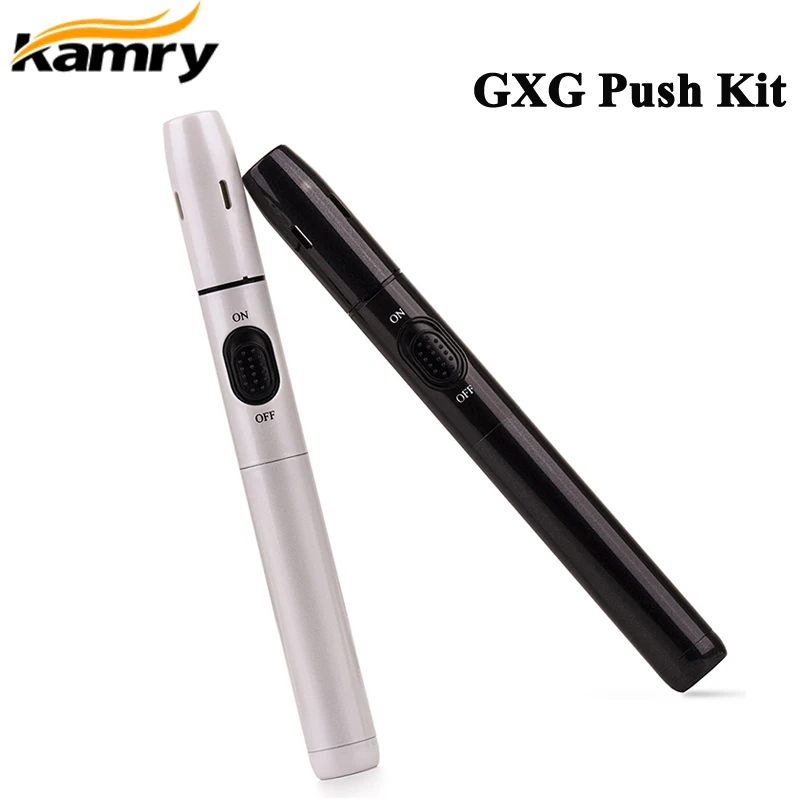 Original Kamry GXG Push kit Electronic Cigarette Vape Pen 650mah built-in Battery 3.8V-4.05V Vaporizer VS GXG I1S Vaping
Original Kamry GXG Push kit Electronic Cigarette Vape Pen 650mah built-in Battery 3.8V-4.05V Vaporizer VS GXG I1S Vaping