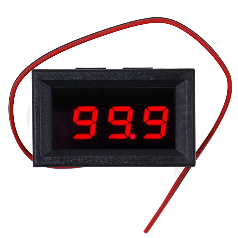 0.56 inch 3 bits laboratory DC5-120v Red LED Digital display Voltmeter Volt Voltage Panel Meter voltage tester 10%off
0.56 inch 3 bits laboratory DC5-120v Red LED Digital display Voltmeter Volt Voltage Panel Meter voltage tester 10%off